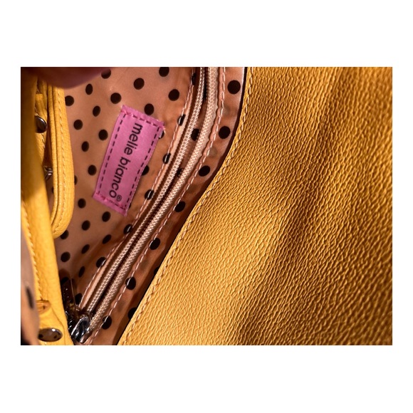 Melie Bianco Convertible Crossbody/Clutch/ Shoulder Bag Eco Friendly Bag 7x11 - Picture 9 of 9